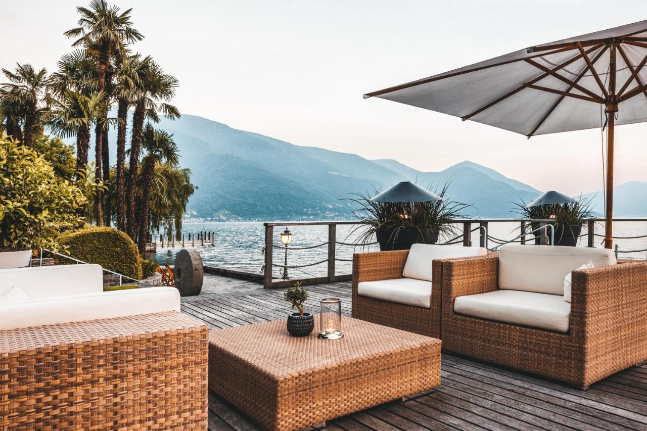 Hotel Eden Roc - The Leading Hotels Of The World Ascona Bagian luar foto