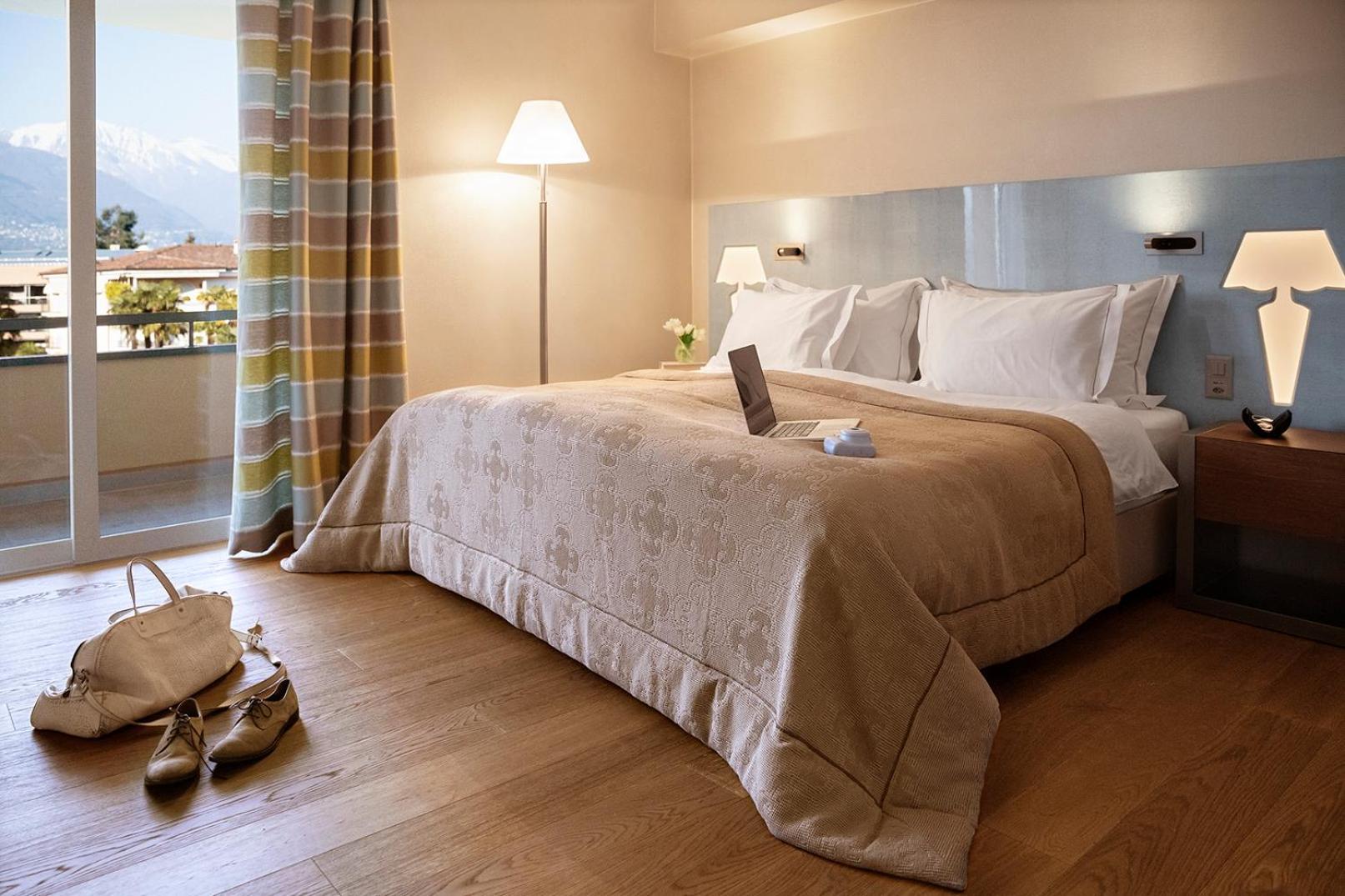 Hotel Eden Roc - The Leading Hotels Of The World Ascona Bagian luar foto