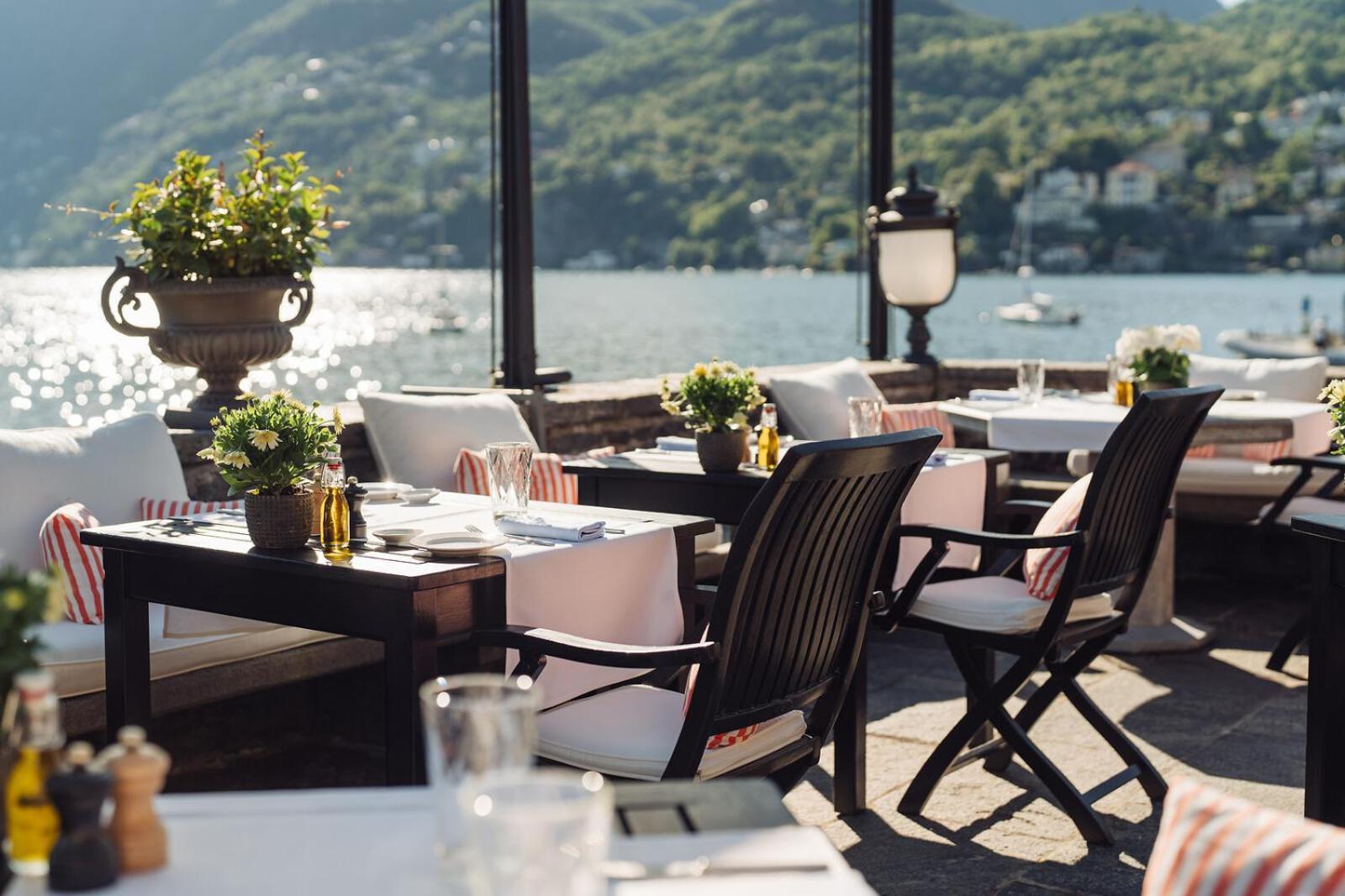Hotel Eden Roc - The Leading Hotels Of The World Ascona Bagian luar foto