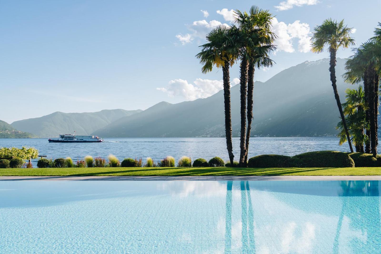 Hotel Eden Roc - The Leading Hotels Of The World Ascona Bagian luar foto