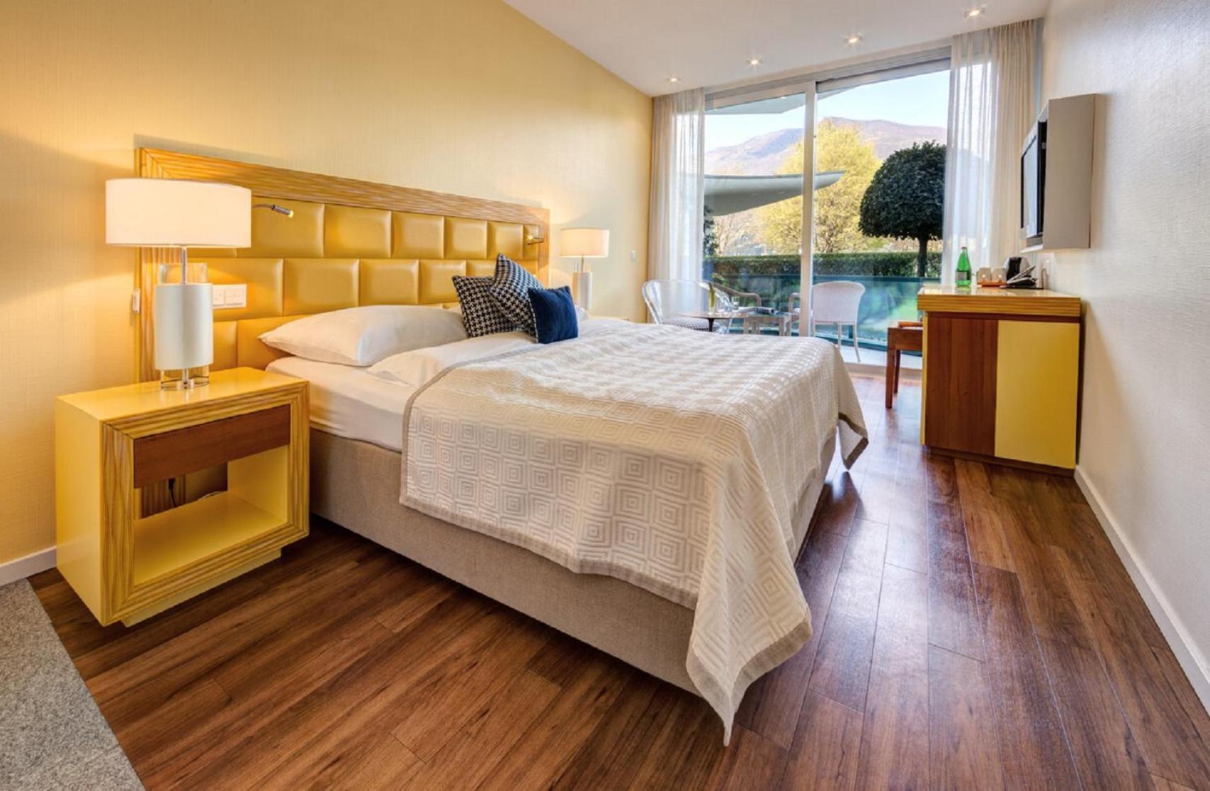 Hotel Eden Roc - The Leading Hotels Of The World Ascona Ruang foto
